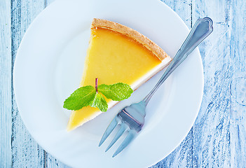 Image showing sweet cheesecake