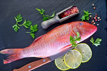 Image showing raw fish