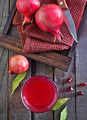 Image showing pomegranate juice