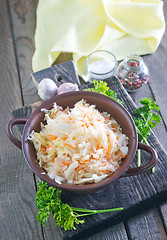 Image showing sauerkraut