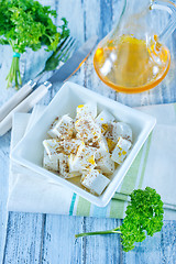 Image showing feta cheese