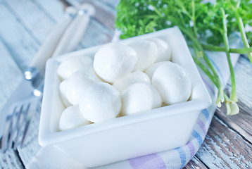 Image showing mozzarella