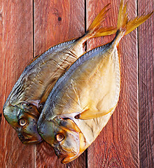 Image showing smoked fish