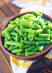 Image showing green peas