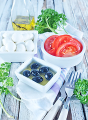 Image showing ingredients for salad