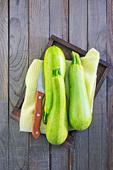 Image showing raw zucchini