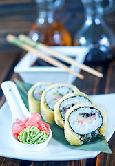 Image showing sushi