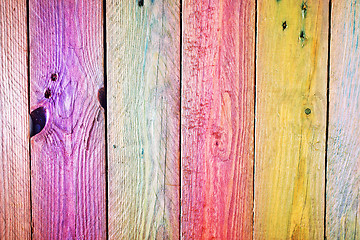 Image showing wooden background