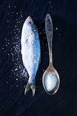 Image showing raw fish