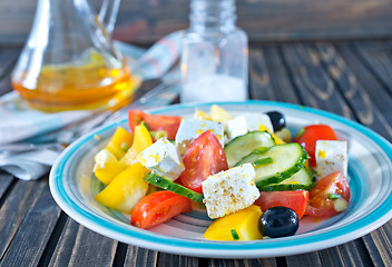 Image showing fresh salad