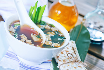 Image showing miso soup