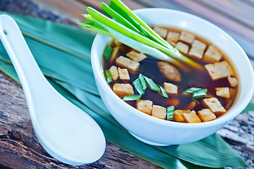 Image showing soup in bowl