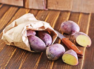 Image showing raw potato