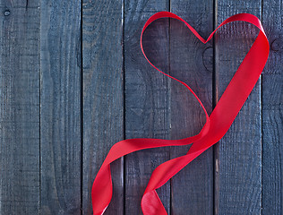 Image showing red ribbon