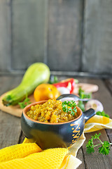 Image showing vegetable caviar