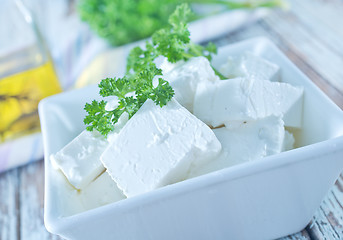 Image showing feta cheese