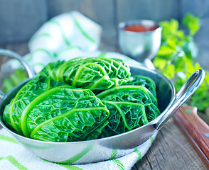 Image showing raw dolma