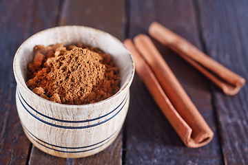 Image showing dry cinnamon