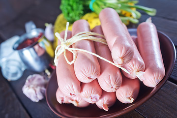 Image showing sausages