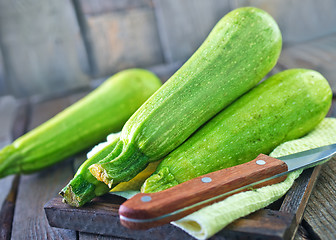 Image showing raw zucchini