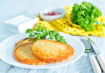 Image showing potato pancakes