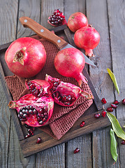 Image showing pomegranate