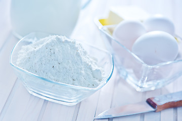 Image showing ingredients for dough