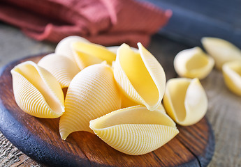 Image showing raw pasta