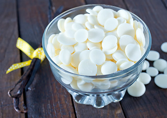 Image showing white chocolate