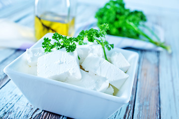 Image showing feta cheese