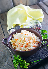 Image showing sauerkraut