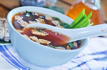 Image showing miso soup