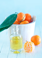 Image showing Tangerine essential oil
