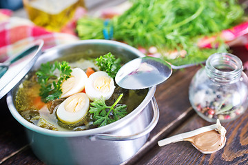 Image showing fresh soup