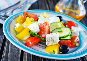 Image showing fresh salad