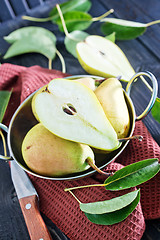 Image showing fresh pears