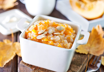 Image showing pumpkin porridge