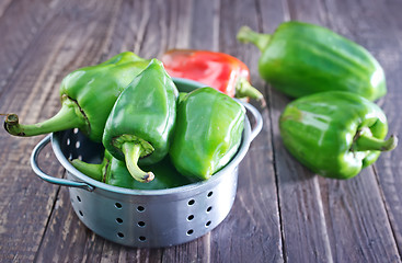 Image showing green pepper