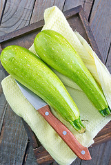 Image showing raw zucchini