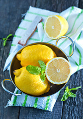 Image showing lemons