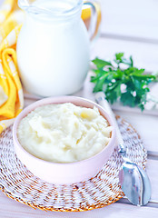 Image showing mashed potato