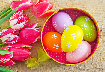 Image showing easter eggs