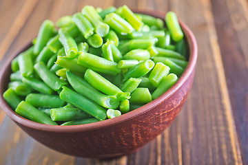 Image showing green peas