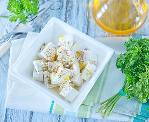 Image showing feta cheese