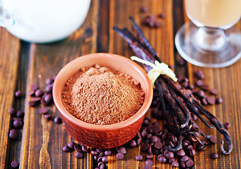 Image showing cocoa powder