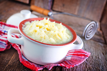 Image showing mashed potato