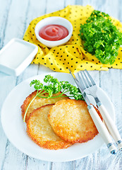 Image showing potato pancakes