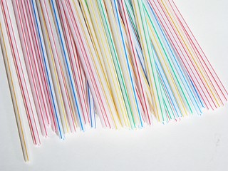 Image showing Colored Straws 2