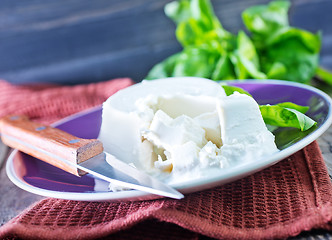 Image showing fresh ricotta