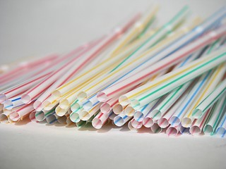 Image showing Colored Straws 3